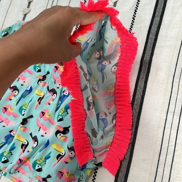 Cat & jack • toucan parrot bird fringe baby swim coverup - Picture 4 of 8